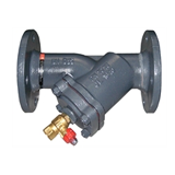 Сетчатый фильтр, FVF, фланцевый, чугун, диаметр DN 80 мм, давление PN 16 бар, производительность Kvs 140,00 кубических метров/ч, Danfoss