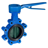 Запорный клапан типа «бабочка», VFY-WH, пластинчатый, чугунный корпус, рукоятка, диаметр DN 200 мм, давление PN 16 бар, Tmak