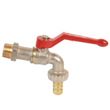 Шаровой клапан, BVR-C, резьбовой, латунный, рукоятка, диаметр DN 25 мм, давление PN 10 бар, производительность Kvs 12,10 куб.м/ч, Danfoss