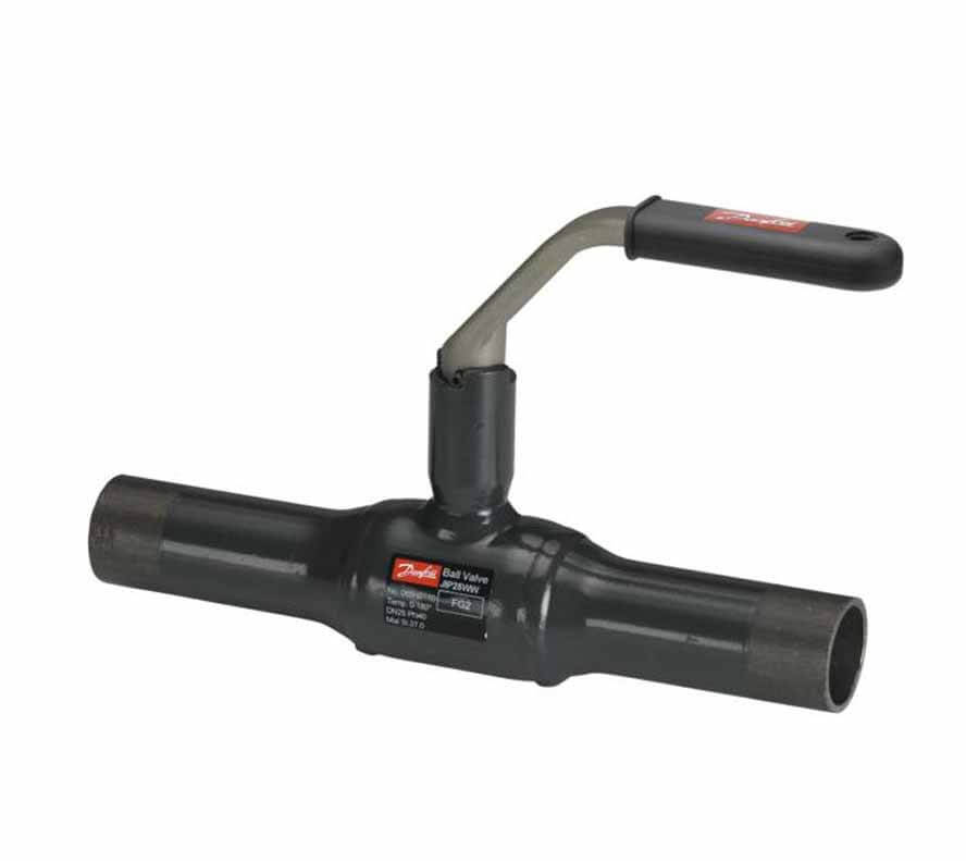 Шаровой кран, JiP Premium WW, сварной, сталь, рукоятка, диаметр DN 100 мм, давление PN 25 бар, Kvs 640,00 куб.м.