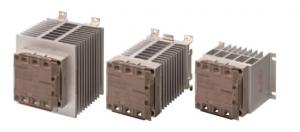 G3PE-515B DC12-24, Твердотельное реле серии G3PE, однофазное, монтаж на DIN рейку/винты, контроль перехода фазы через ноль, управление 12..24 V DC, ко