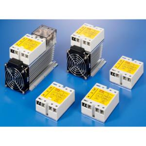 Трехфазные твердотельные реле для работы на резистивную нагрузку Iном=100А , Uупр. 4 -32 В/Uн=24-380