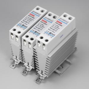 Однофазные твердотельные реле с радиатором, в узком корпусе, 40A (4-32)B DC/(90-480)B AC, 480В