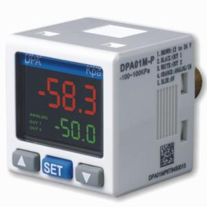 Измеритель-преобразователь давления -100~100 кПа, циф. дисплей, выход NPN, наружная резьба PT 1/8, в