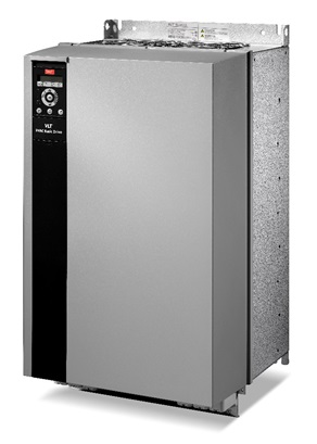 Преобразователь частоты VLT HVAC Basic Drive FC 101 90 кВт, ~380-480 В, IP 54, встроенная панель, РЧ фильтр класса A1/B (улучшенный)