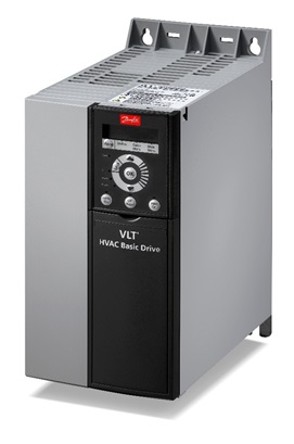 Преобразователь частоты VLT HVAC Basic Drive FC 101 11 кВт, ~380-480 В, IP 54, встроенная панель, РЧ фильтр класса A1/B (улучшенный)