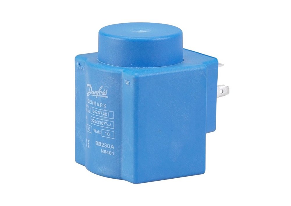 Катушка электромагнитная, BB024AS, напряжение питания 24 В пер. тока, 50 Гц, мощность 10 Вт, присоед