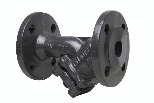 Фильтр сетчатый, Y333P, фланец-фланец, чугун, Ду 400 мм, Ру 10 бар, Kvs 2 172.00 куб.м/ч, Danfoss