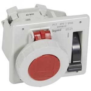 Розетка встр.с блок. 16А 3К+З 380В IP67