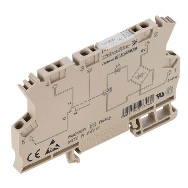 Реле универсальное SPDT 6A 24В