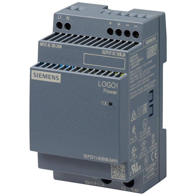 Блок питания AC/DC DIN Rail 5В 32Вт