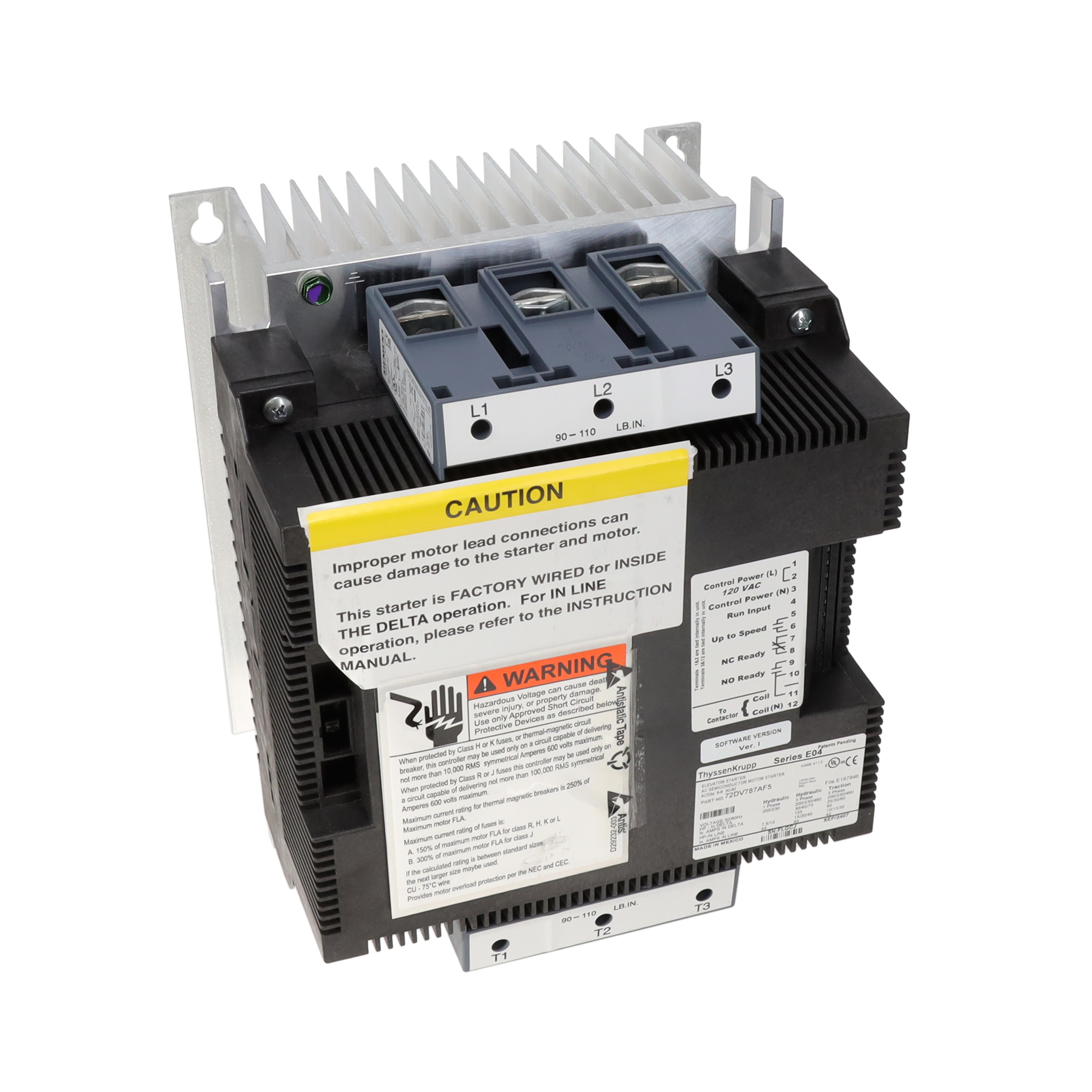 Элемент управления стартом двигателя Siemens 72DV787AF5