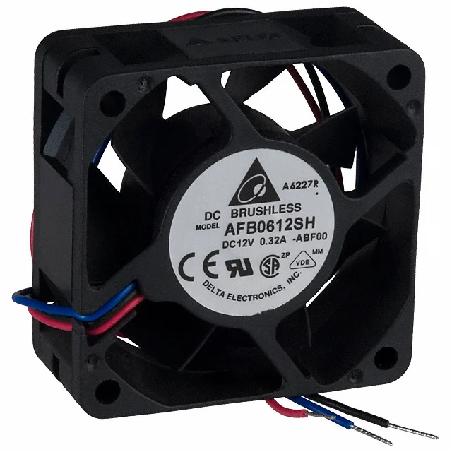 Вентилятор Axial 60x25.4мм 12В DC с проводом