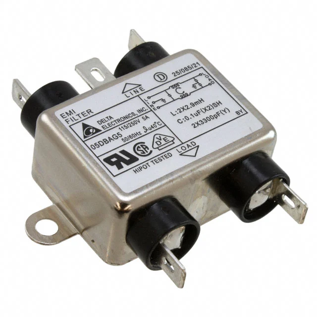 Фильтр линии 115В/250В 5А ЧАСТОТНЫЙ