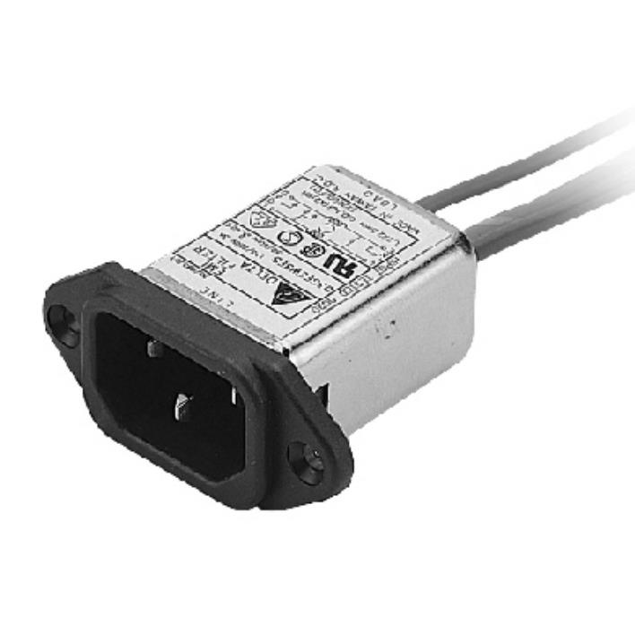 Разъём IEC с фильтром SNAP-IN 6A