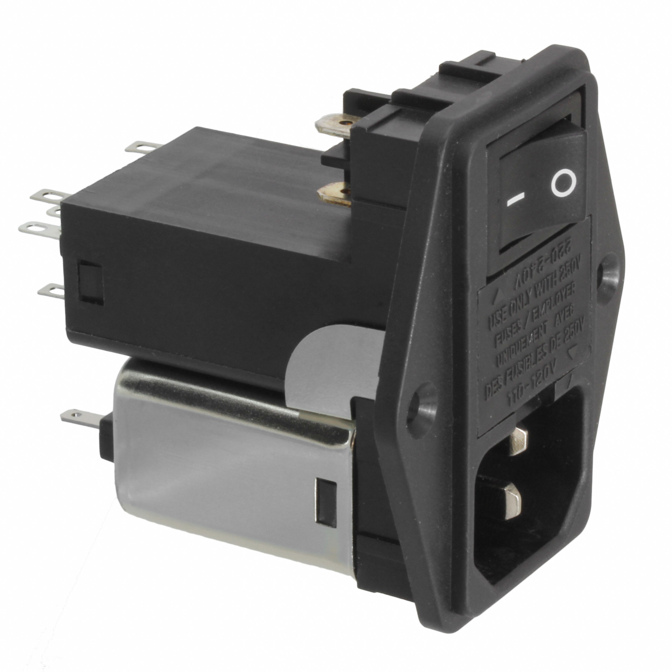 PWR ENT MOD RCPT IEC320-C14 PNL