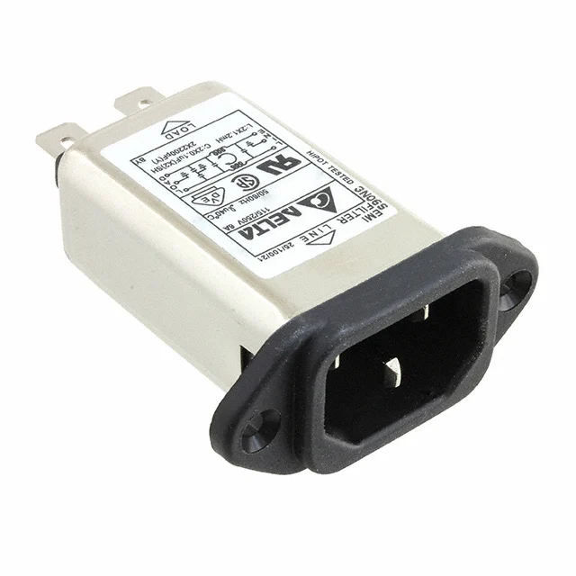 Розетка Delta Electronics PWR ENT RCPT IEC320-C14 PANEL QC